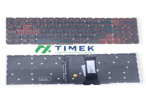 TECLADO PARA LAPTOP ACER NITRO 5 AN515-43 AN515-54 AN515-55 ROJO-ILUMINADO - TIMEK